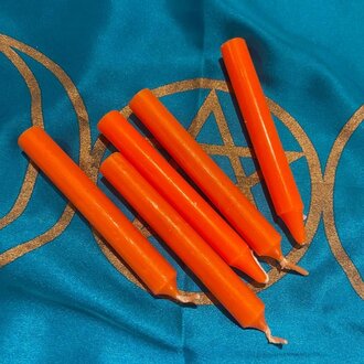 Luna Ignis Orange Chime Spell Candle Luna Ignis Orange Chime Spell Candle