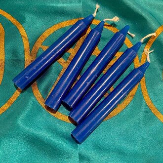Luna Ignis Dark Blue Chime Spell Candle Luna Ignis Dark Blue Chime Spell Candle
