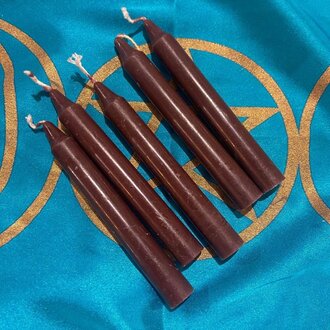 Luna Ignis Brown Chime Spell Candle Luna Ignis Brown Chime Spell Candle