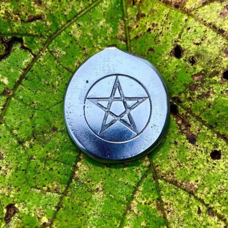 Luna Ignis Luna Ignis Hand Forged Pentacle Amulet Pendant