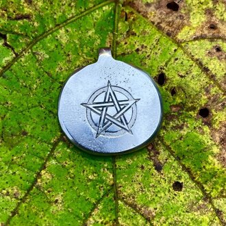 Luna Ignis Luna Ignis Hand Forged Pentacle Amulet Pendant Luna Ignis Luna Ignis Hand Forged Pentacle Amulet Pendant