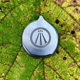 Luna Ignis Luna Ignis Hand Forged Awen Druid Pendant Luna Ignis Luna Ignis Hand Forged Awen Druid Pendant