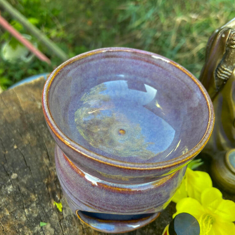 Luna Ignis Luna Ignis Ceramic Oil Diffuser Purple Brown