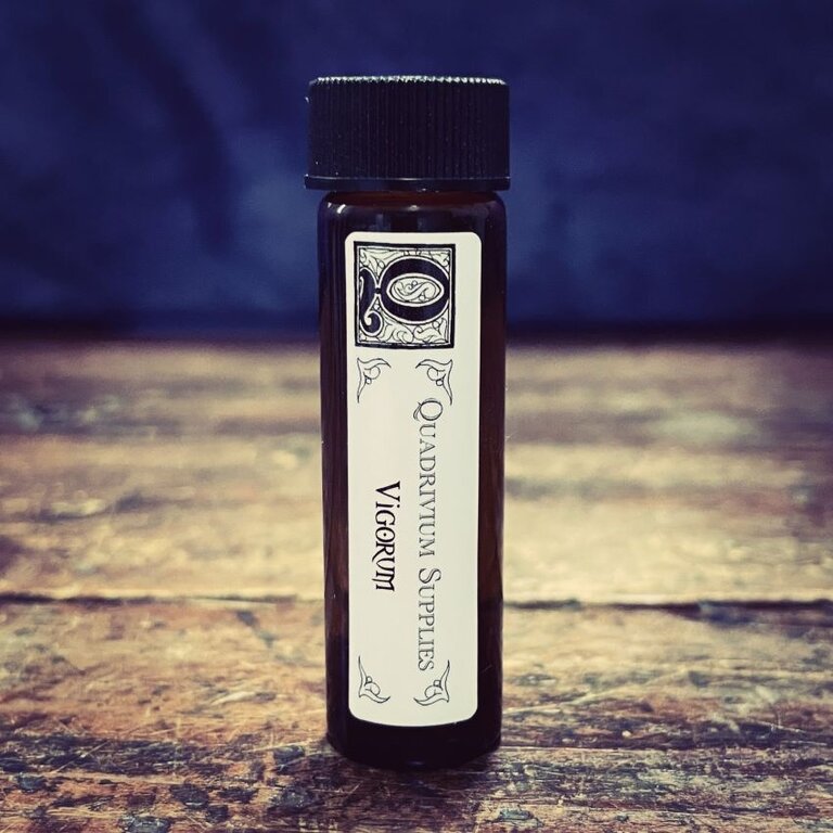 Quadrivium Vigorum Picatrix Oil