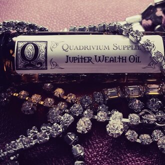 Quadrivium Jupiter Wealth Electional Oil