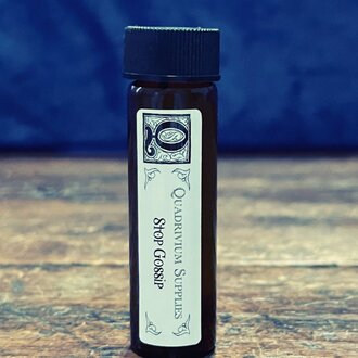 Quadrivium Stop Gossip Electional Oil