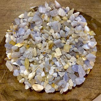Luna Ignis Blue Lace Agate Chips 1oz (Crystal Chip Bar) Luna Ignis Blue Lace Agate Chips 1oz (Crystal Chip Bar)