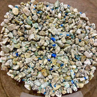 Luna Ignis K2 (Raindrop Azurite) Chips 1oz (Crystal Chip Bar)