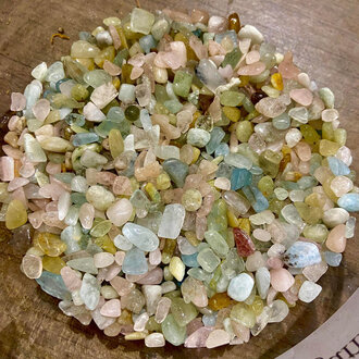 Luna Ignis Morganite Chips 1oz (Crystal Chip Bar)