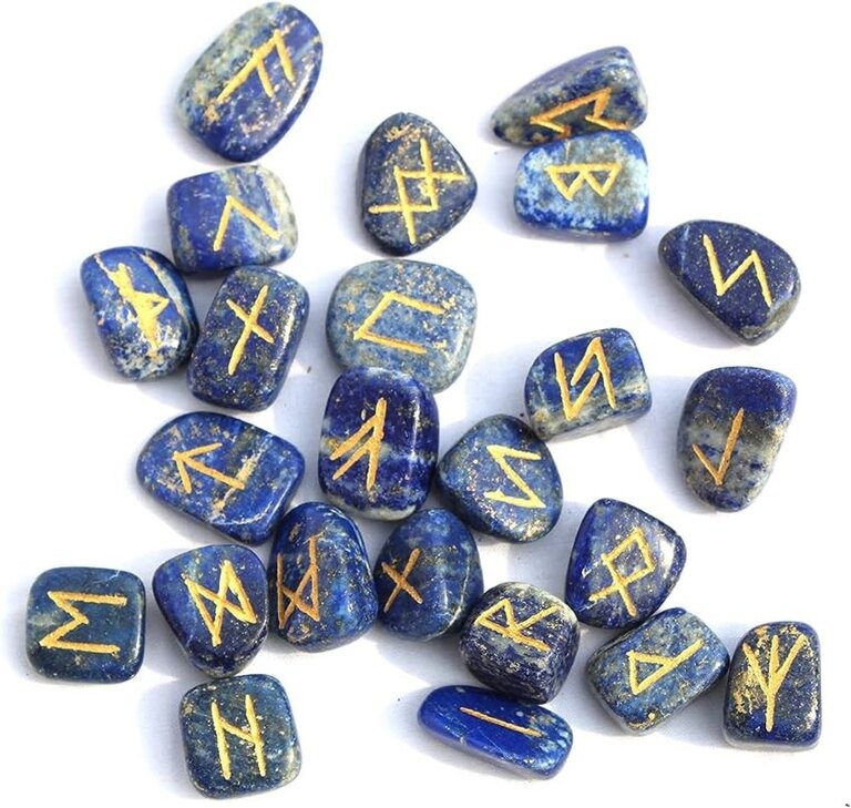 Luna Ignis Lapis Lazuli Rune Set