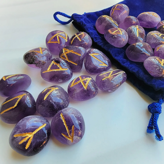 Luna Ignis Amethyst Rune Set Luna Ignis Amethyst Rune Set