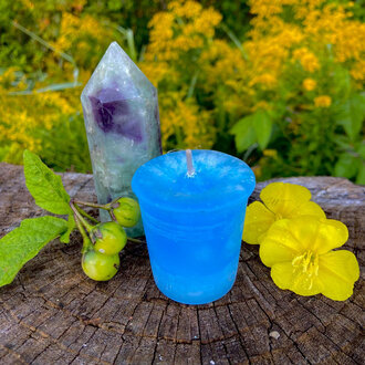Luna Ignis Crystal Journey Reiki Charged Herbal Magic Spell Votives - Ascended Masters Luna Ignis Crystal Journey Reiki Charged Herbal Magic Spell Votives - Ascended Masters