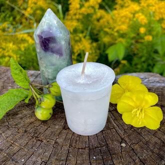 Luna Ignis Crystal Journey Reiki Charged Herbal Magic Spell Votives - Astral Journey Luna Ignis Crystal Journey Reiki Charged Herbal Magic Spell Votives - Astral Journey