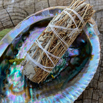 Luna Ignis Medium Smudge White Sage And Copal 4 Inches