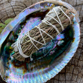 Luna Ignis Medium Smudge White Sage And Rosemary 4 Inches