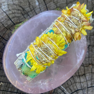 Luna Ignis Medium Smudge Spring Meadows White Sage  4 Inches