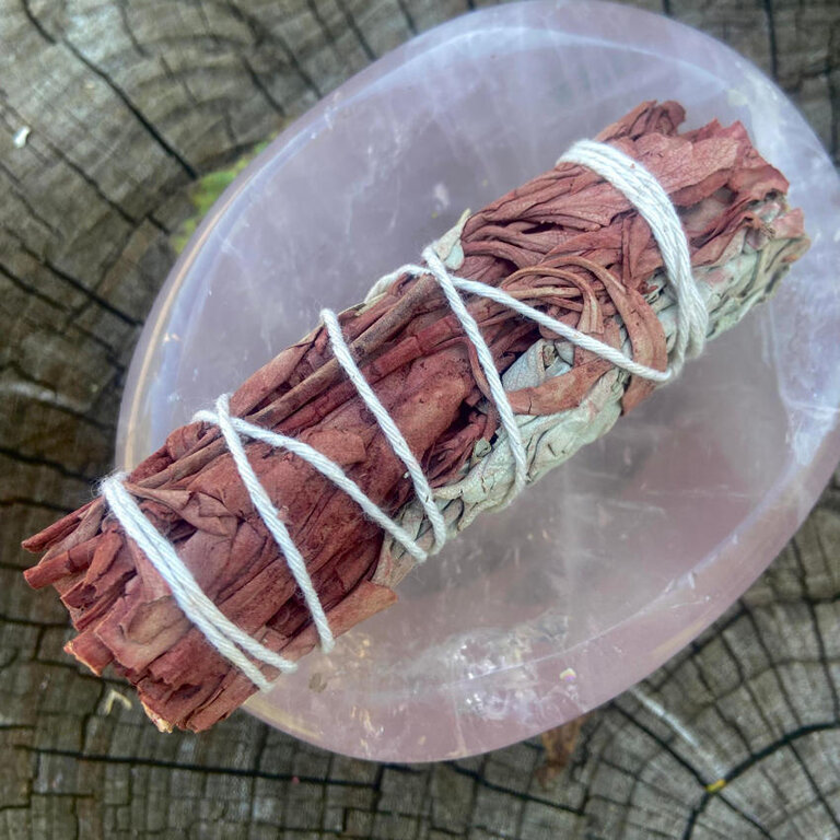 Luna Ignis Medium Smudge White Sage And Dragons Blood 4 Inches