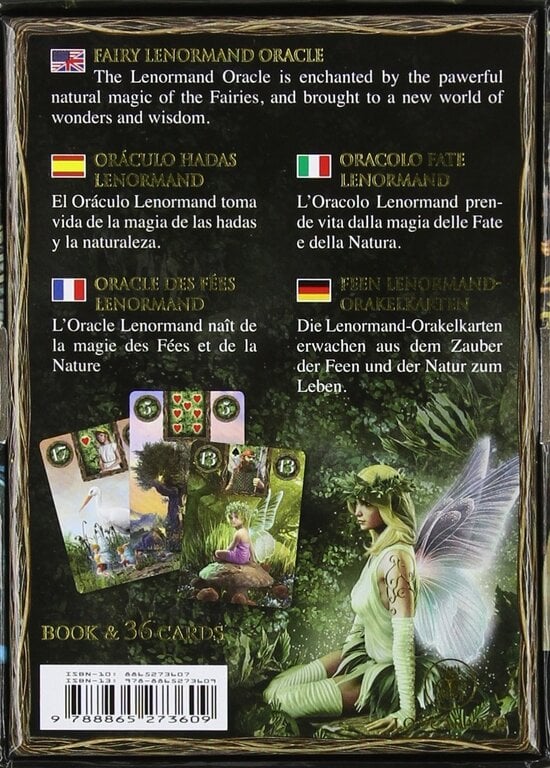 Llewellyn Publications FAIRY LENORMAND ORACLE (36-card deck & 192-page instruction book)