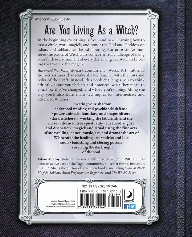 Llewellyn Publications Advanced Witchcraft: Go Deeper, Reach Further, Fly Higher
