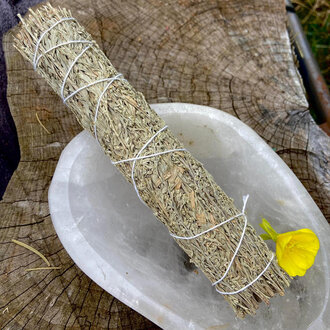 Luna Ignis Large Smudge Feathery Sage 9 Inches