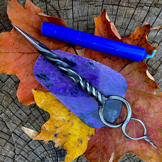 Luna Ignis Infinity Loop Iron Burin or Candle Scribe Double Twist