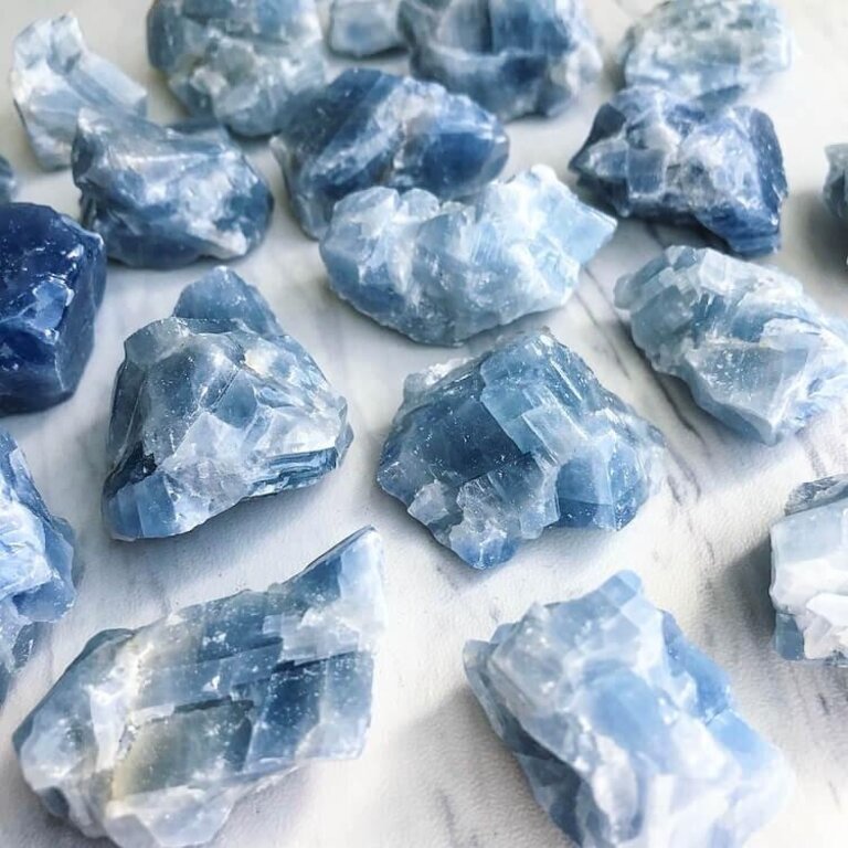 Luna Ignis Large Blue Calcite (Rough)