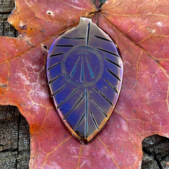 Luna Ignis Luna Ignis Hand Forged Unique Awen Pendant Luna Ignis Luna Ignis Hand Forged Unique Awen Pendant