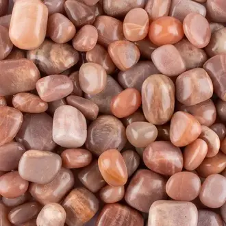 Luna Ignis Peach Moonstone