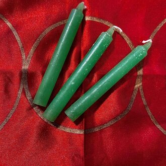 Luna Ignis Three Dark Green Chime Spell Candles At 35c Each Luna Ignis Three Dark Green Chime Spell Candles At 35c Each