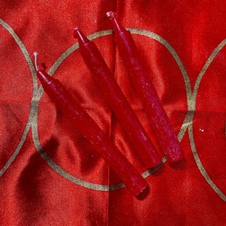 Luna Ignis Three Red Chime Spell Candles At 35c Each Luna Ignis Three Red Chime Spell Candles At 35c Each