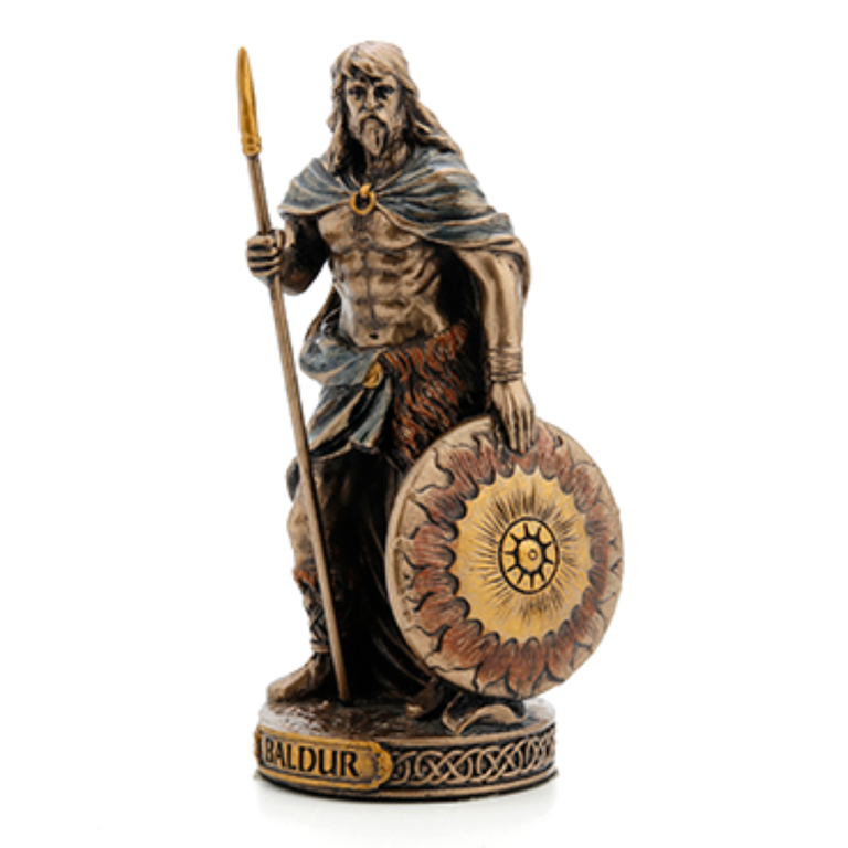 Luna Ignis Norse Mini Statue - Baldur (Bronze)