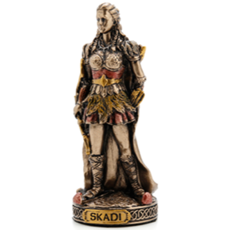 Luna Ignis Norse Mini Statue - Skadi (Bronze) Luna Ignis Norse Mini Statue - Skadi (Bronze)