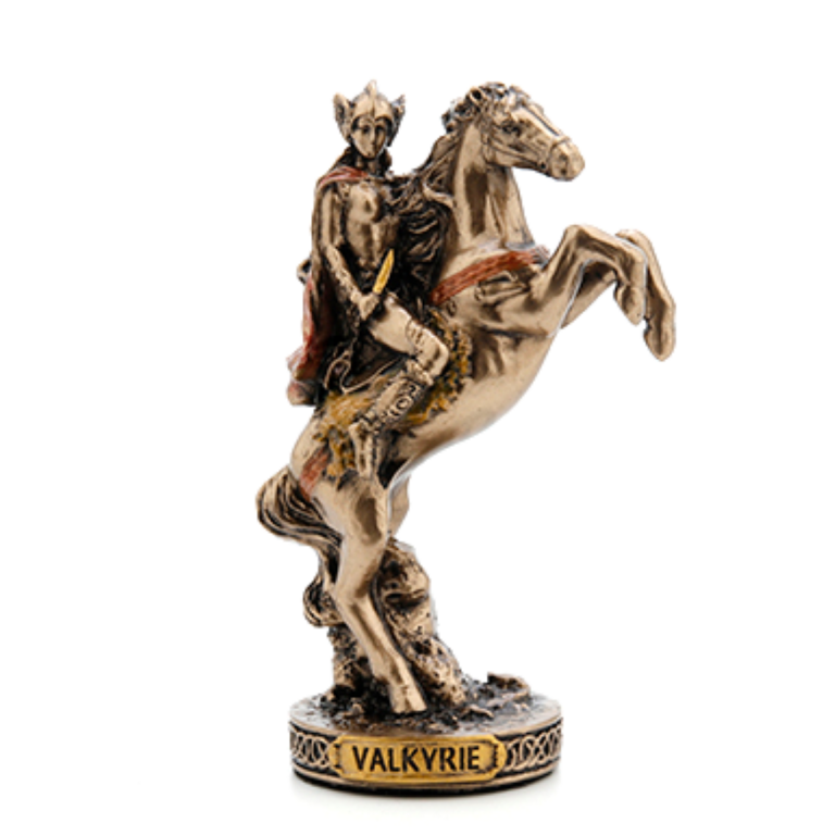 Luna Ignis Norse Mini Statue - Valkyrie (Bronze)