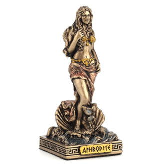 Luna Ignis Greek Mini Statue - Aphrodite (Bronze)