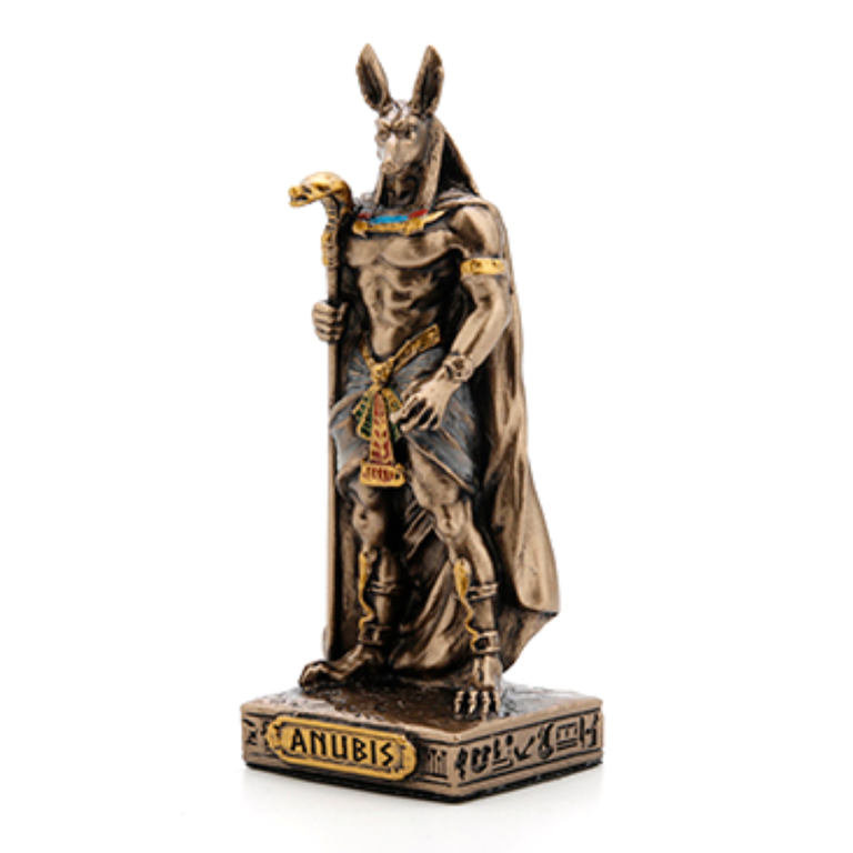 Luna Ignis Egyptian Mini Statue - Anubis (Bronze)