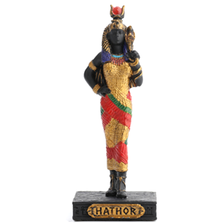 Luna Ignis Egyptian Mini Statue - Hathor (Painted)