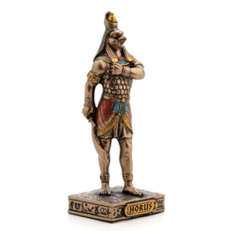 Luna Ignis Egyptian Mini Statue - Horus (Bronze)