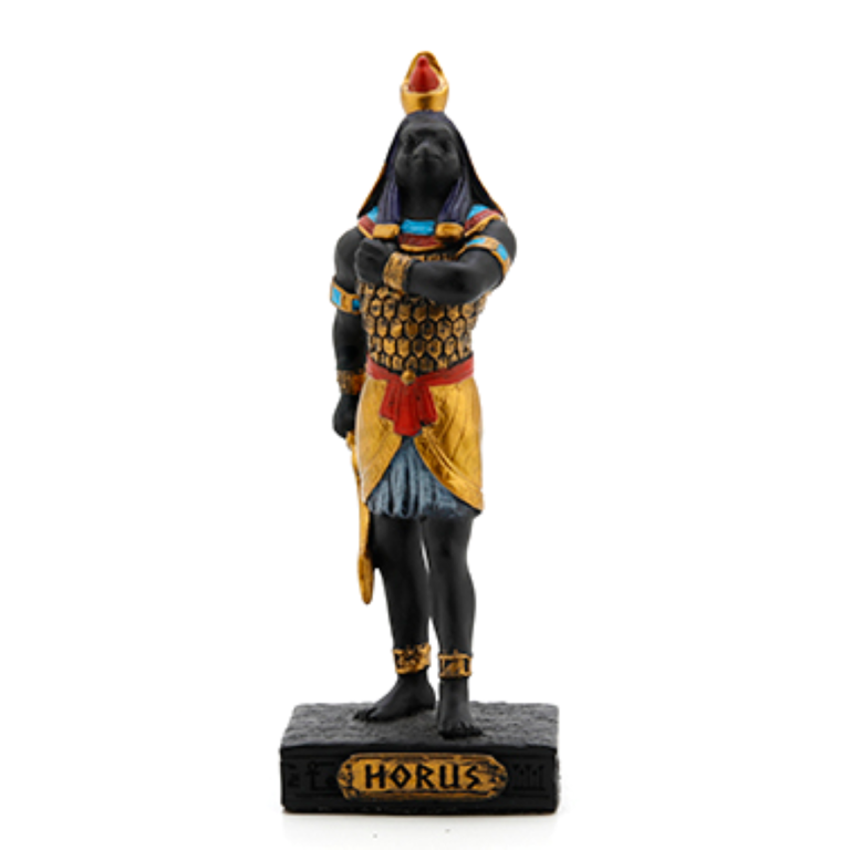 Luna Ignis Egyptian Mini Statue - Horus (Painted)