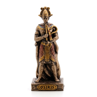 Luna Ignis Egyptian Mini Statue - Osiris (Bronze)