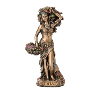 Luna Ignis Orisha Mini Statue - Aja
