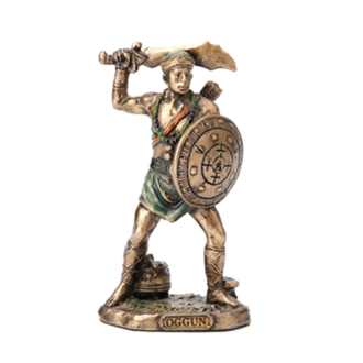 Luna Ignis Orisha Mini Statue - Oggun