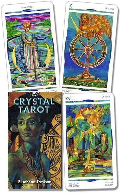 Llewellyn Publications Crystal Tarot - Trevisan, Elisabetta|Scarabeo, Lo|Tervisan, E. - Cards
