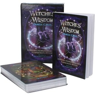 Llewellyn Publications WITCHES' WISDOM ORACLE CARDS (48-card deck & guidebook)
