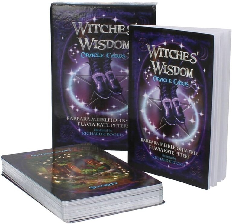 Llewellyn Publications WITCHES' WISDOM ORACLE CARDS (48-card deck & guidebook)