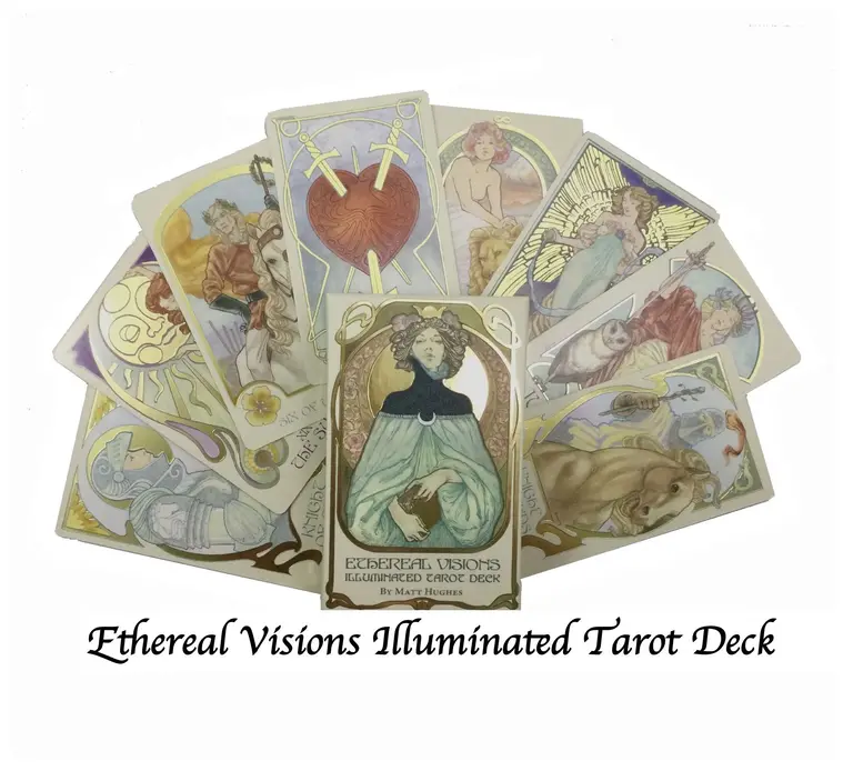 U.S. Games Ethereal Visions Illuminated Tarot Deck