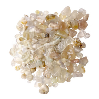 Luna Ignis Flower Agate Chips 1oz (Crystal Chip Bar)