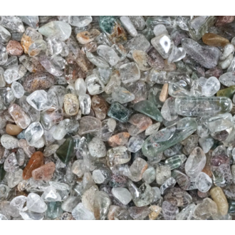 Luna Ignis Green Phantom Quartz Chips 1oz (Crystal Chip Bar)