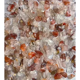 Luna Ignis Hematoid Fire Quartz Quartz Chips 1oz (Crystal Chip Bar)