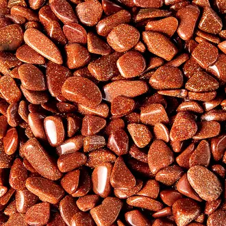 Luna Ignis Red Goldstone Chips 1oz (Crystal Chip Bar)