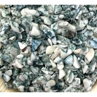 Luna Ignis Tree Agate Chips 1oz (Crystal Chip Bar)
